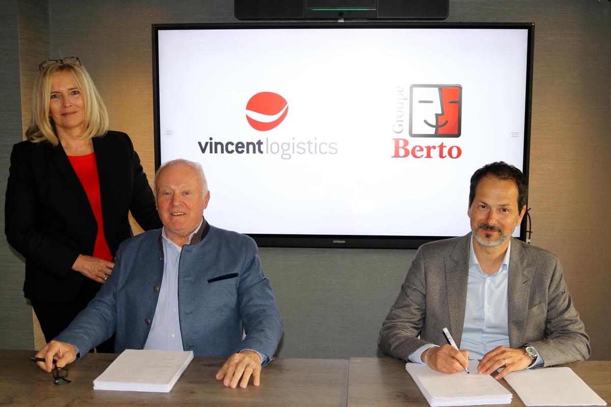 Integratie van Vincent Logistics in de Berto Groep !